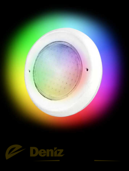 ACK 30W RGB SIVA ÜSTÜ SLIM FLAT LED HAVUZ ARMATÜRÜ