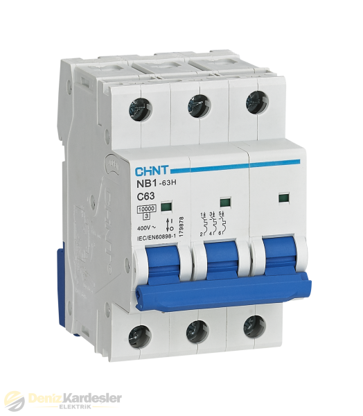 CHİNT NB7 3 KUTUP 6KA B/40A OTOMATİK SİGORTA