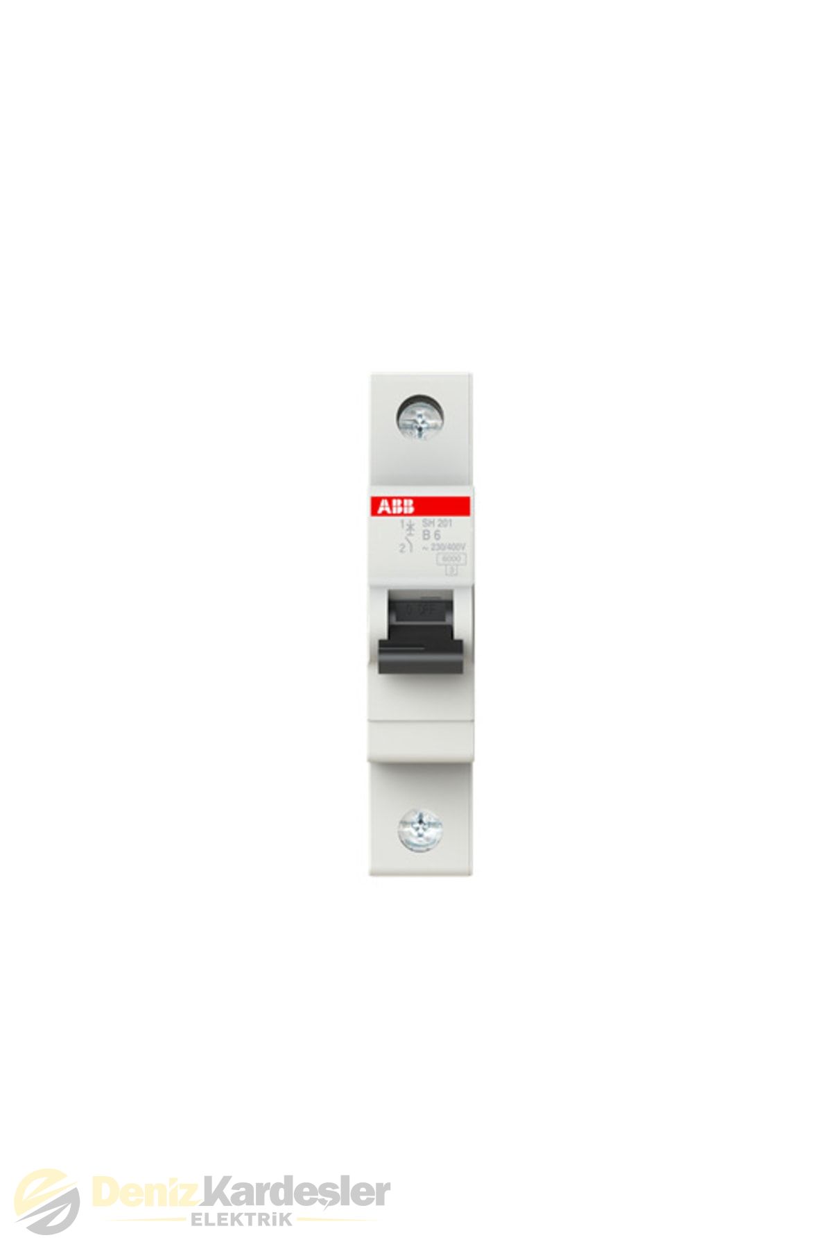 ABB SH201-B6 1x6A B TİPİ OTOMATİK SİGORTA 6kA