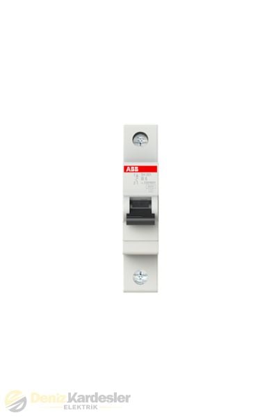 ABB SH201-B6 1x6A B TİPİ OTOMATİK SİGORTA 6kA