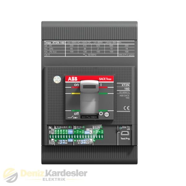 ABB XT2N 100A TERMİK MANYETİK ŞALTER LS/I 36kA