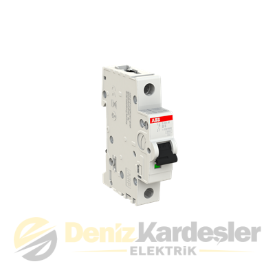 ABB S201M-B6 1x6A B TİPİ OTOMATİK SİGORTA 10kA