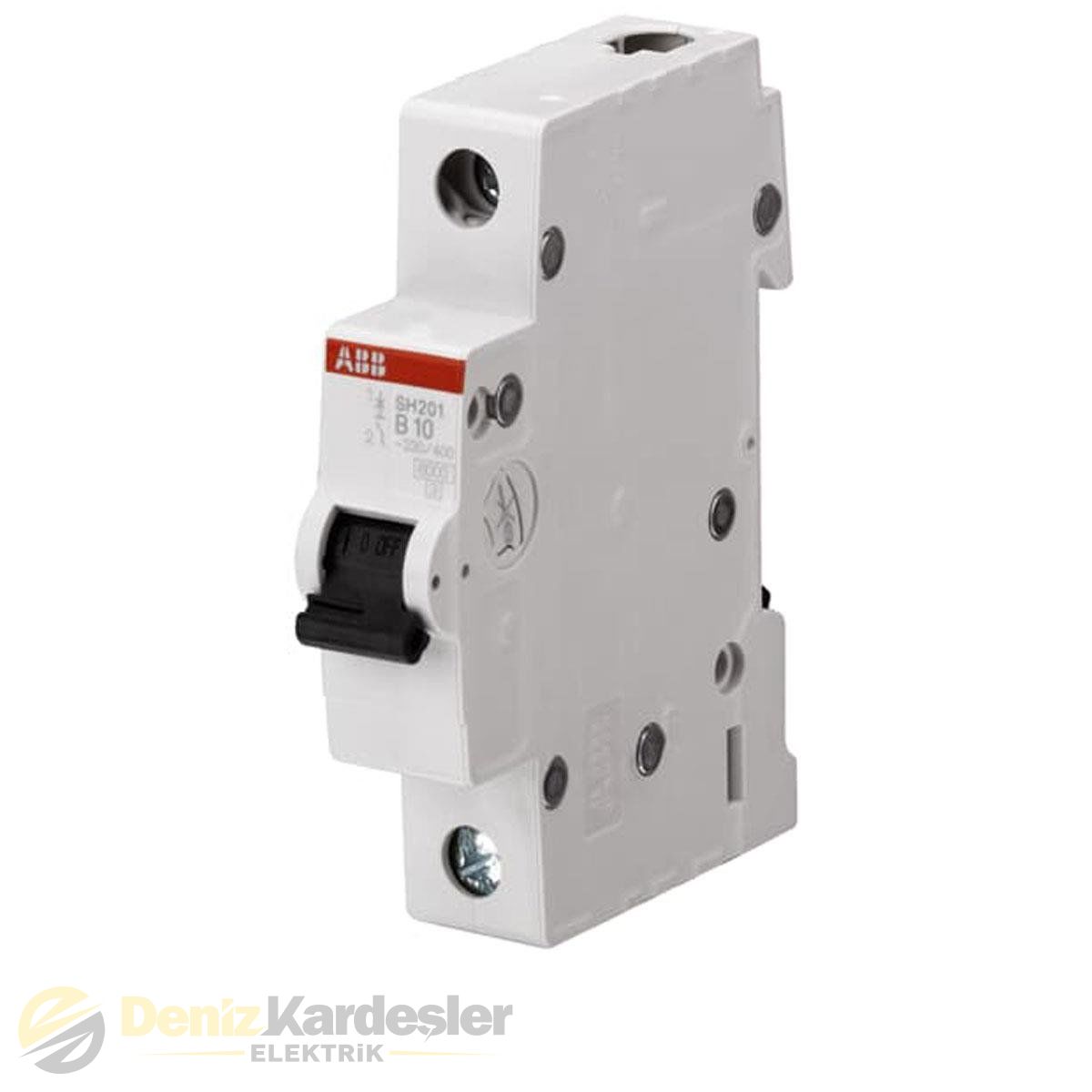 ABB S201M-B10 1X10 B TİPİ OTOMATİK SİGORTA 10kA