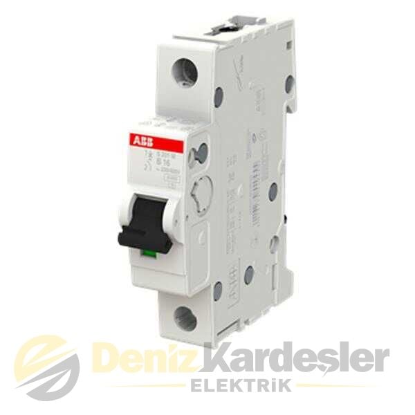 ABB S201M-B16 1X16 B TİPİ OTOMATİK SİGORTA 10kA