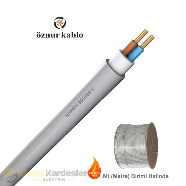 ÖZNUR 2X2,5 NHXMH KABLO