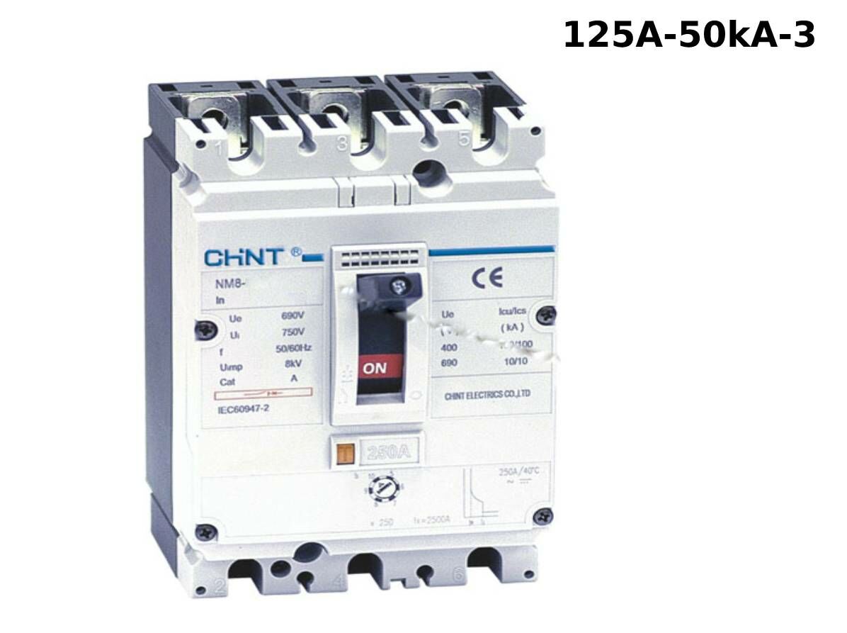 CHİNT NM8-125S 3 KUTUP 125A 50KA