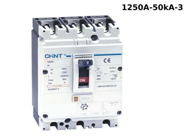 CHİNT NM8-1250S 3 KUTUP 1250A 50KA