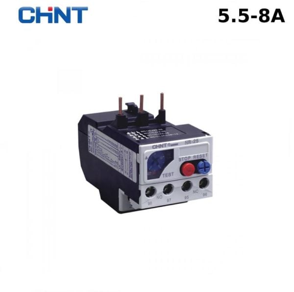 CHİNT Termik Röle NXR-25 / Akım ayar sahası 5.5-8A