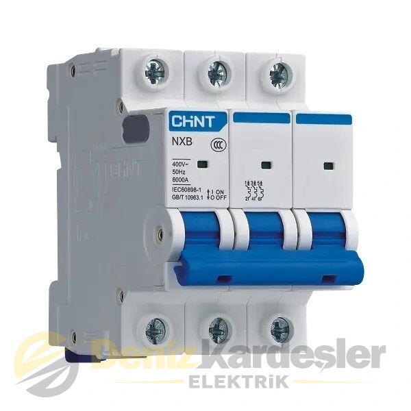 CHİNT NB7 Serisi / 3 Kutuplu 6kA / C tipi 16A Otom