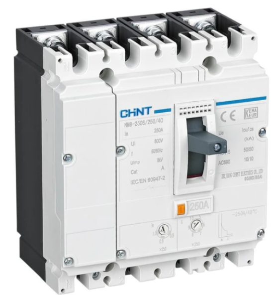 CHİNT NM8-250S 4 KUTUP 250A 50kA