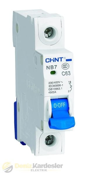 CHİNT NB7 Serisi / 1 Kutuplu 6kA / C tipi 32A Otom