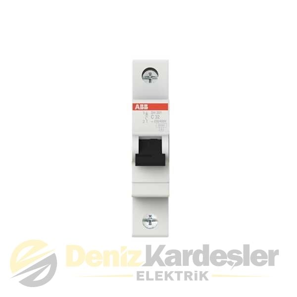 ABB SH201-C20 1x20A C TİPİ OTOMATİK SİGORTA 6kA