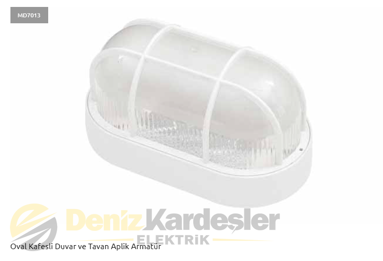 ADAL OVAL KAFESLİ ARMATÜR