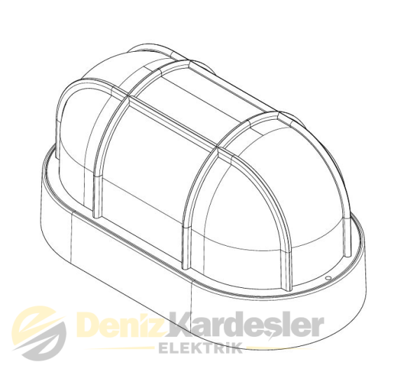 ADAL OVAL KAFESLİ ARMATÜR