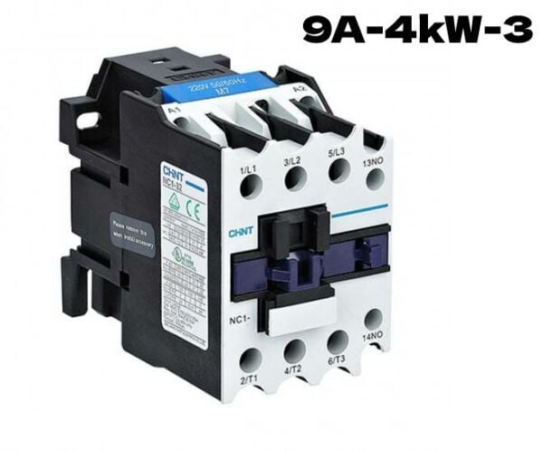 CHİNT NC1-0901 3 KUTUP KONTAKTÖR 9A 220V AC 4kW