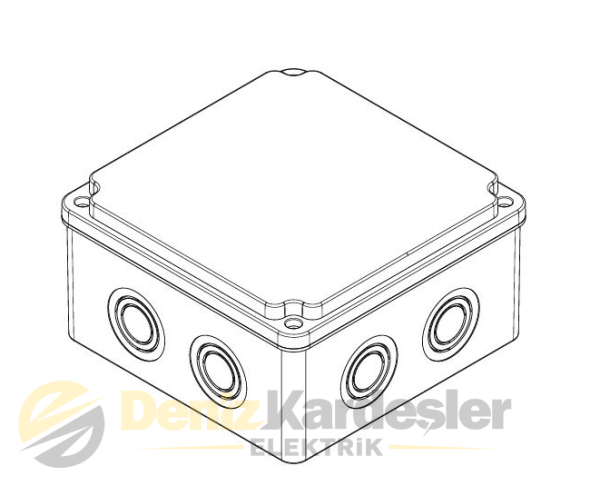 ADAL 150X150X80 TERMO PLASTİK BUAT