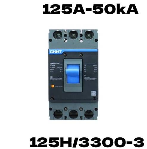 CHİNT NXM-125H/3300 3 KUTUP 125A 50kA