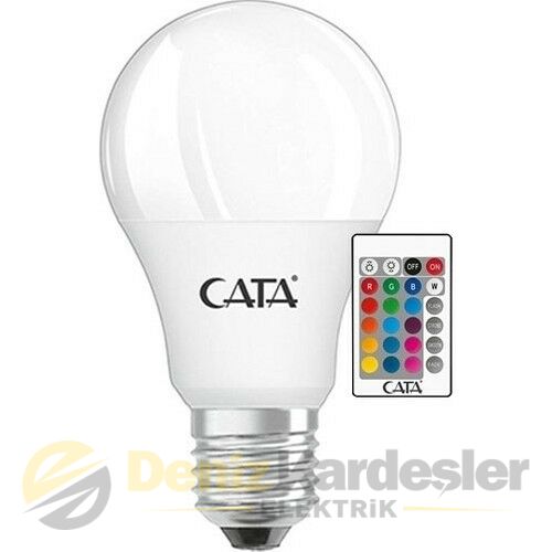 CATA 9W RGB AMPUL (UZAKTAN KUMANDALI)(BEYAZ)