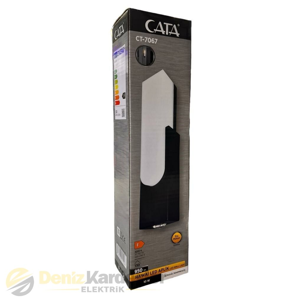 CATA 10W HAVAİ LED APLİK DIŞ MEKAN