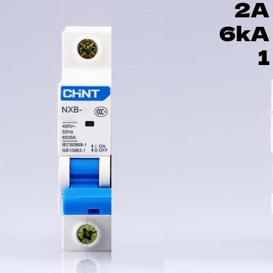 CHİNT NXB 1 KUTUP 6KA C/2A OTOMATİK SİGORTA