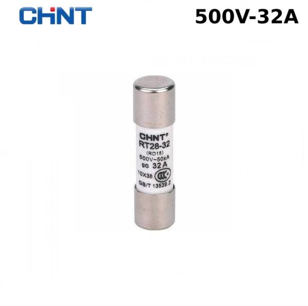 CHİNT NHRT Serisi Silindirik Sigorta 500V AC 32A
