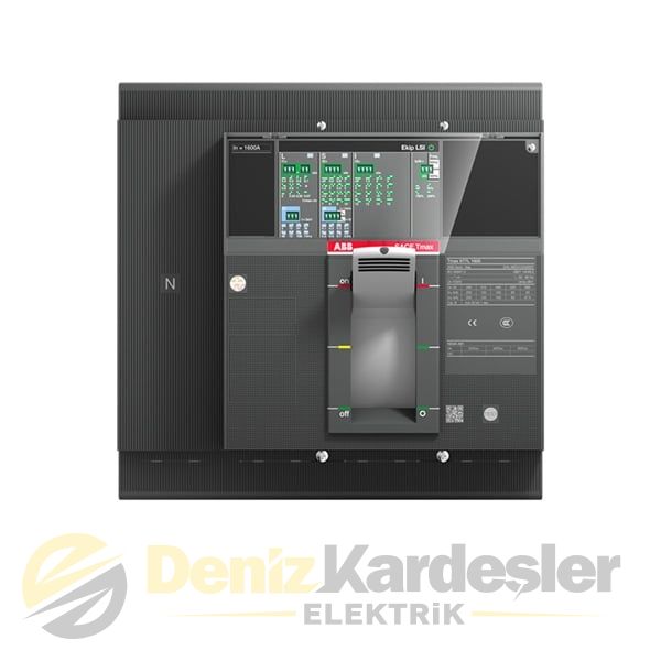 ABB XT7S 4X1250A 50kA PR231/P-LS/I sabit tip şaltr