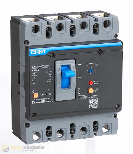 CHİNT NXMLE-125H/4300 BY 80A, Kaçak Akım Algılamal