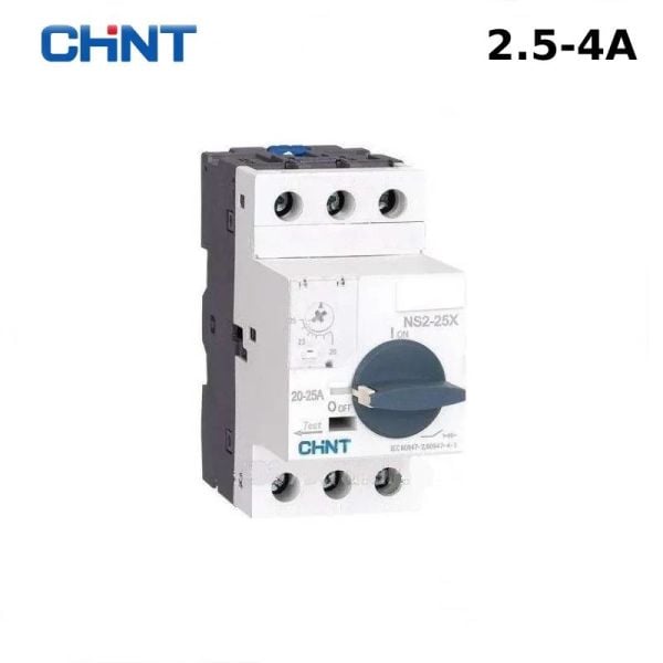 CHİNT NS2X Serisi Motor Koruma Şalteri 2.5-4 A Akı