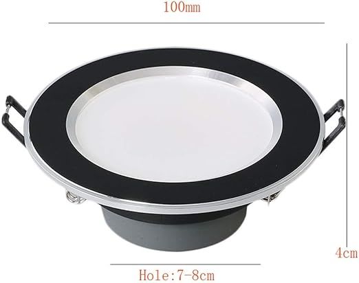 CATA 6W ZEBRA LED ARMATÜR (SİYAH-KROM) (3 RENK)