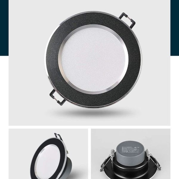 CATA 6W ZEBRA LED ARMATÜR (SİYAH-KROM) (3 RENK)