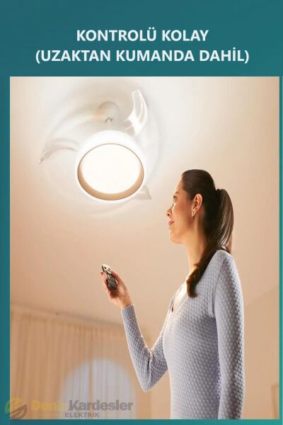 PHILIPS BLISS DC FAN CEILING 28W+35W TW WHİTE