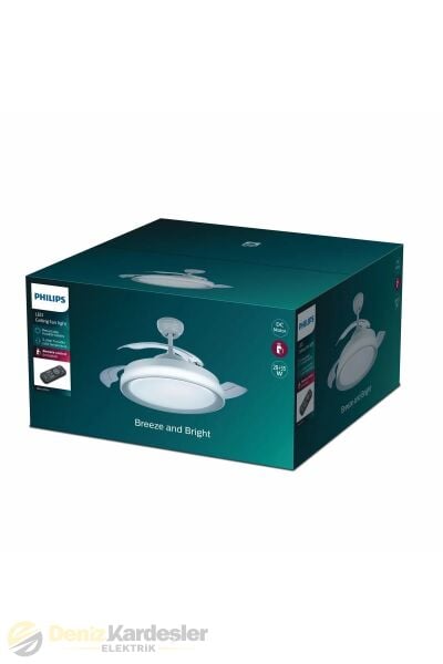 PHILIPS BLISS DC FAN CEILING 28W+35W TW WHİTE