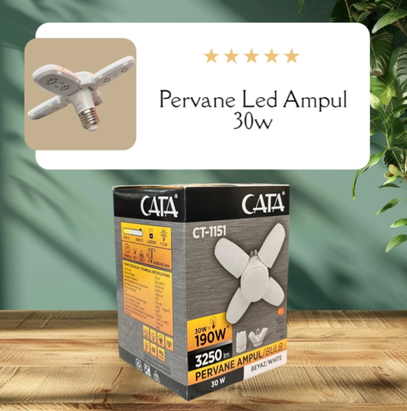 CATA 30W PERVANE AMPUL ( BEYAZ)
