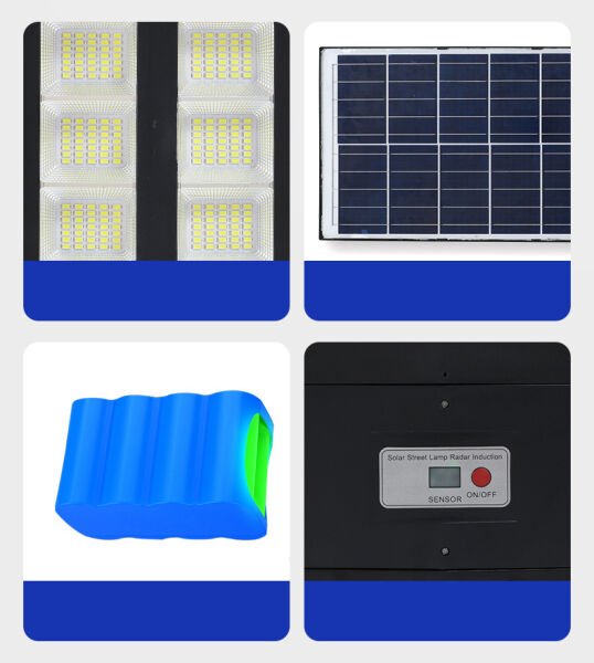 FORLİFE 2000W SOLAR SOKAK ARMATÜRÜ