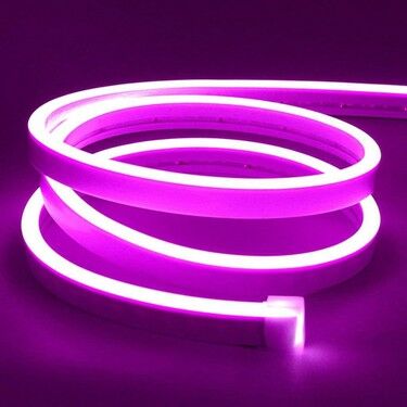 MOLLED 5 MT 10W 12V PEMBE IŞIK NEON LED
