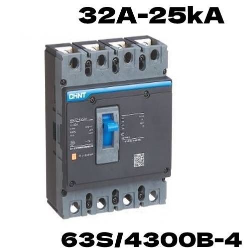 CHİNT NXM-63S/4300B 32A 25kA 4 KUTUP