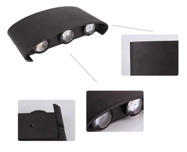 CATA 10W HAİTİ LED APLİK (DIŞ MEKAN) AMBER