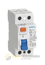CHİNT NL1 Serisi AC Tipi 6kA 2 Kutuplu 300mA 25A K