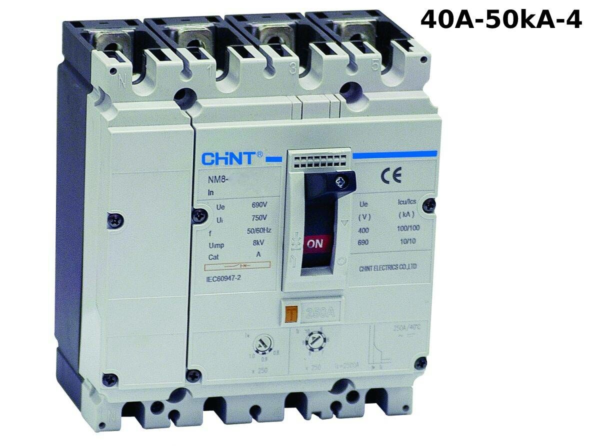 CHİNT NM8-125S 4 KUTUP 40A 50KA