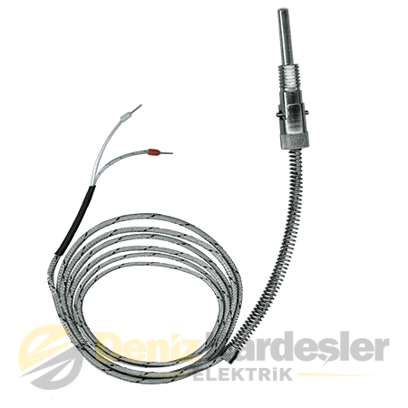 TENSE 2 mt. J Tipi Fe-const Termokupl (Metrik 6/8)