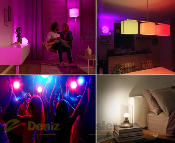 CATA 9W RGB AMPUL (UZAKTAN KUMANDALI)(GÜNIŞIĞI)