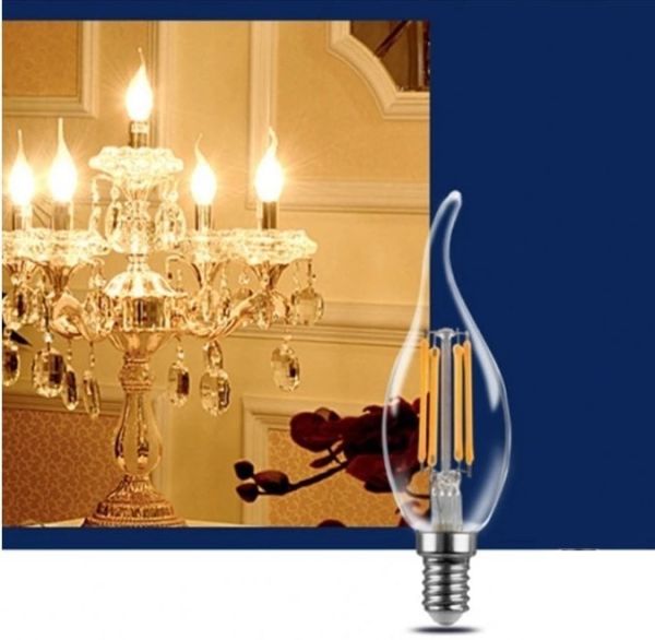 CATA 4W LED FİLAMENT KIVRIK BUJİ AMPUL (GÜNIŞIĞI)