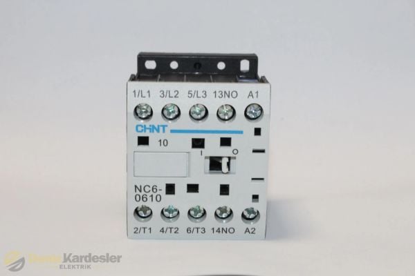 CHİNT 3 POLE 220 V AC NC6-0610M MİNİ CON. 22KW 1NO