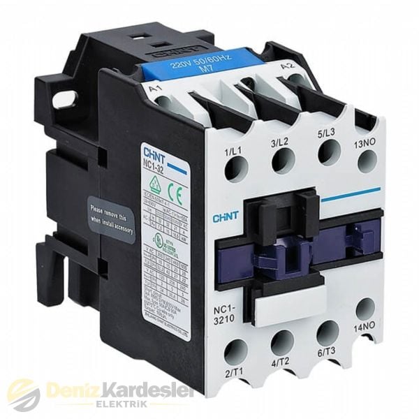 CHİNT NC1-3201M 3 KUTUP KONTAKTÖR 32A 15kW AC220V