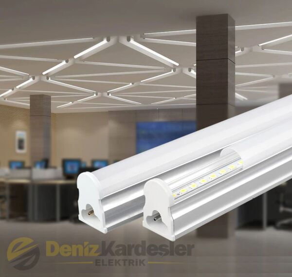 CATA 10W T5 LEDLİ BANT ARMATÜR ( BEYAZ)