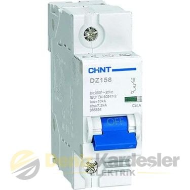 CHİNT DZ158 1 KUTUP 10KA C/80A OTOMATİK SİGORTA