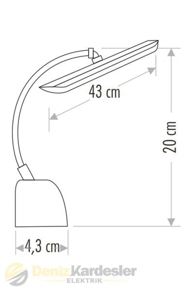 CATA 10W MANDARİN LED APLİK ( KROM KASA ) ( GÜNIŞI