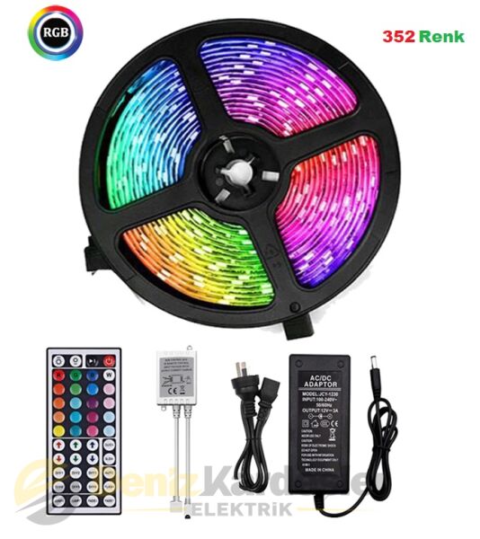CATA RGB ŞERİT LED SET (60 CİP 5050)