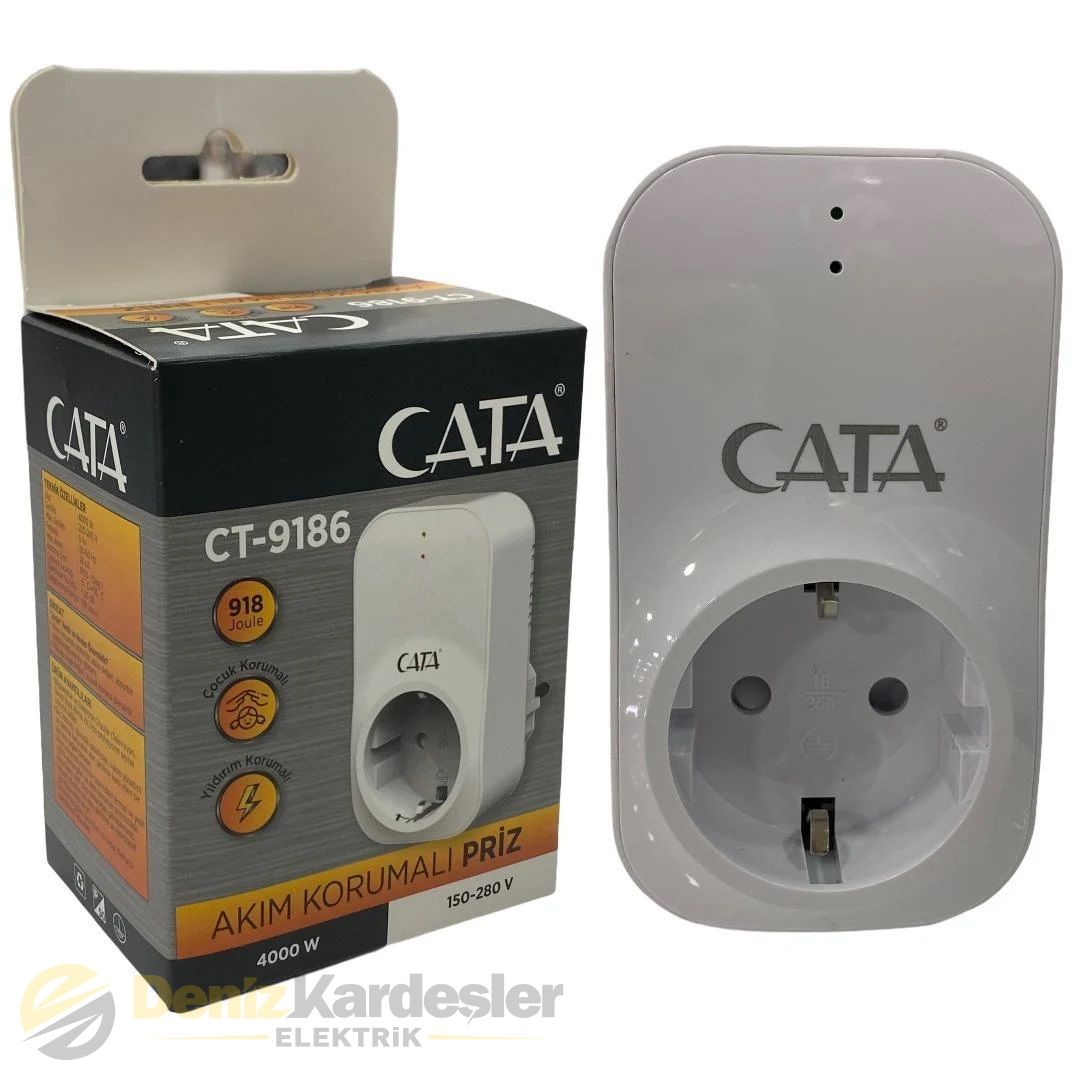CATA AKIM KORUMALI PRİZ ( 918 JOULE ) ( 4000W )