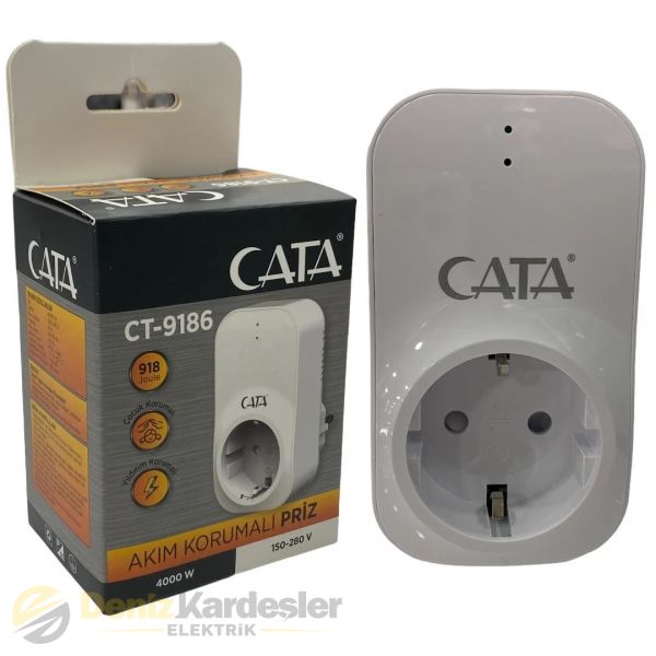 CATA AKIM KORUMALI PRİZ ( 918 JOULE ) ( 4000W )